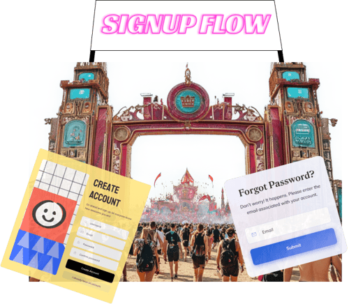 signup flow 45